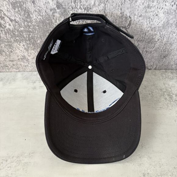Taylor Made Golf Hat Black Blue Adjustable Baseball Cap - Picture 5 of 6